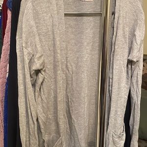 Grey cardigan